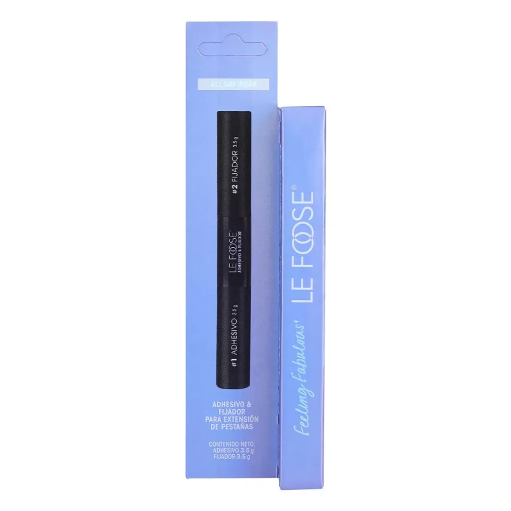 Adhesivo + Fijador Para Extensiones De Pestañas Construibles Le Foose