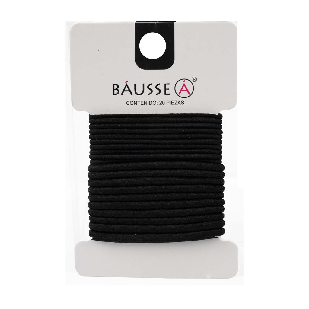 [M1371] LIGAS NEGRAS PAQ. C/20 BAUSSE