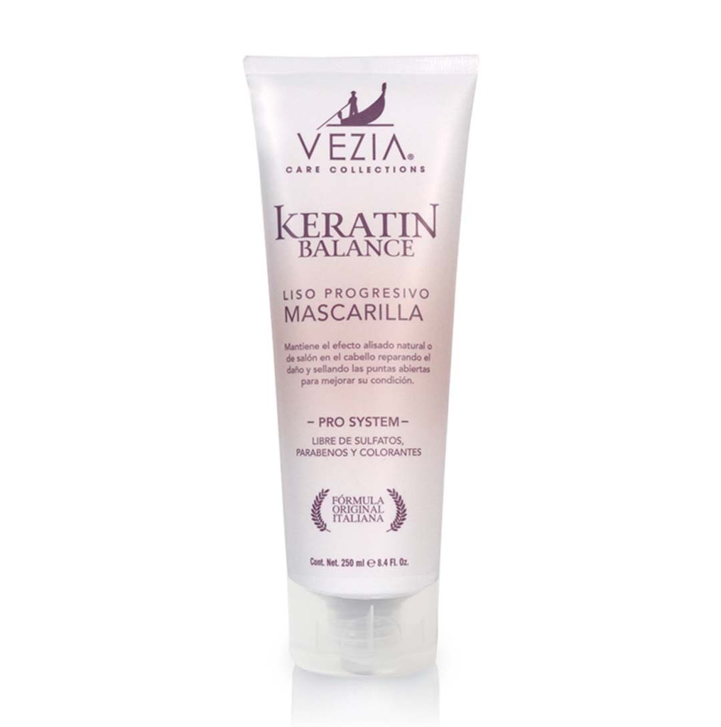 MASCARILLA KERATIN BALANCE VEZIA