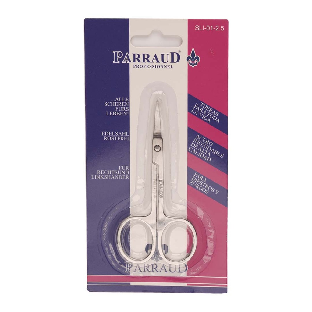 [SLI-01-2.5] TIJERA PARRAUD PROFESIONAL PARA CUTICULA