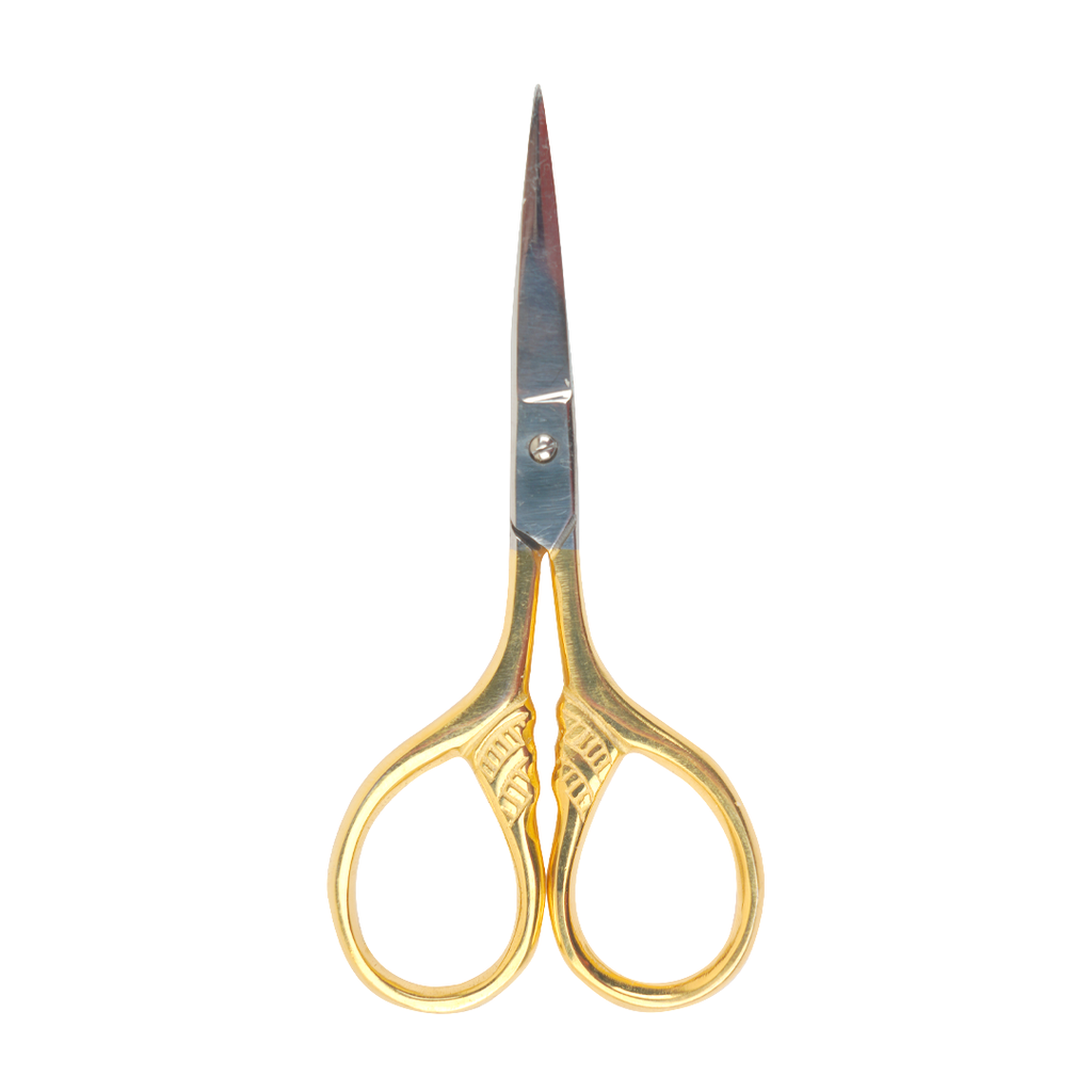 [HF-7] TIJERA MANICURE DORADA-GLOBUS